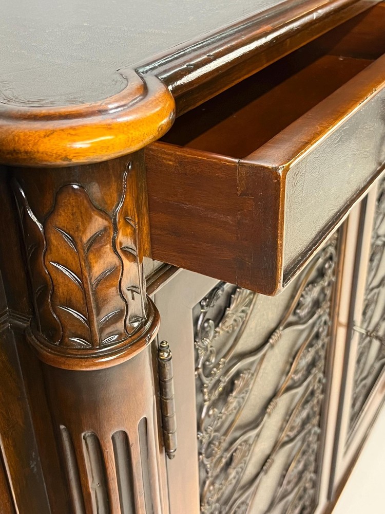 Theodore Alexander Regency Revival Leather-Top Sideboard