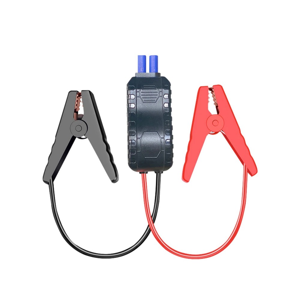 Multi-Functional Smart Battery Clamp with LED Indicators for Jump Starter Packs