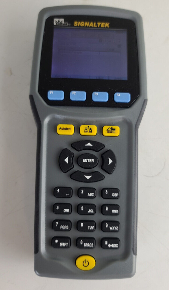 Ideal SignalTek Gigabit Ethernet Certifier ~ Powers On