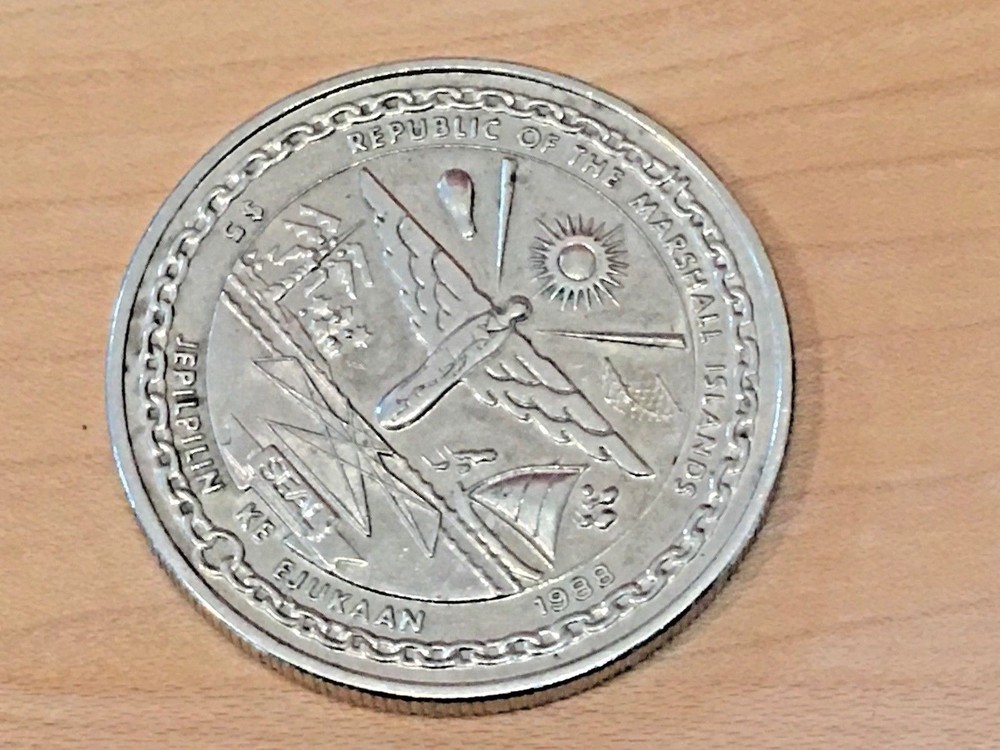 Space Shuttle Discovery $5 Commemorative Coin 1988