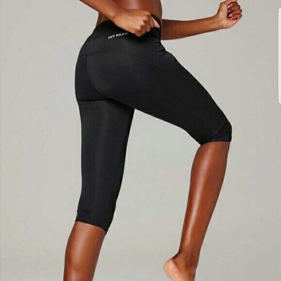 Beyoncé Ivy Park Grey Work Out Booty Leggings 00 XS