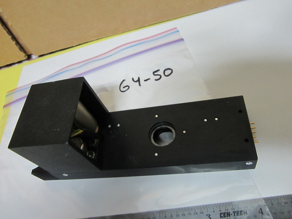 POLYVAR LEICA REICHERT ROTATING SLIDE FILTER MICROSCOPE OPTICS AS IS BIN#G4-50