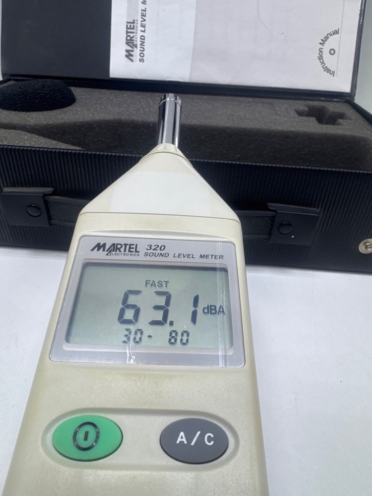 MARTEL 320 Sound Level Meter IEC 651 TYPE II