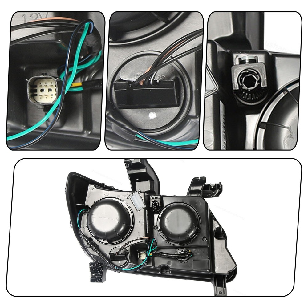 Halogen Headlight Assembly W/ Bulb For 2015-2022 Chevy Colorado Pair Left+ Right