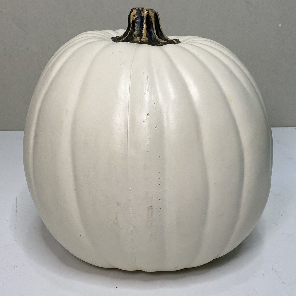 White Pumpkin Project Painting - Tatum Joel, Used