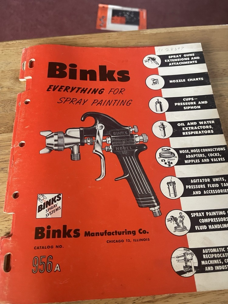Binks Manufacturing Company Catalogs-2 pcs
