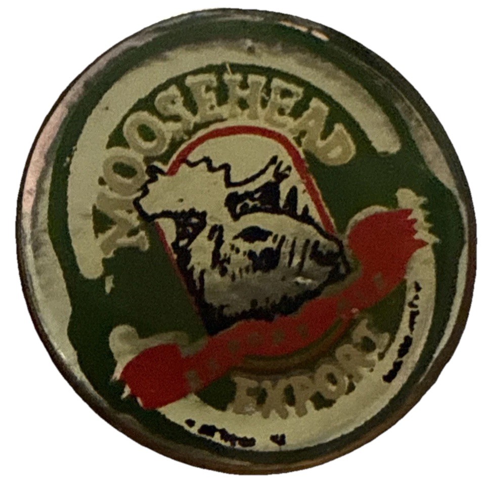 Moosehead Export Ale Vintage Lapel Pin