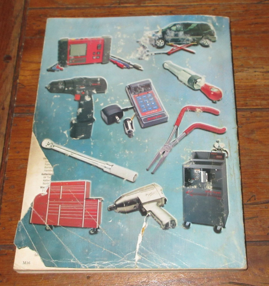 Vintage 1995-1997 Snap On Tools Catalog 400
