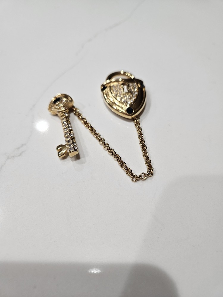 Vintage Nolan Miller Lock And Key