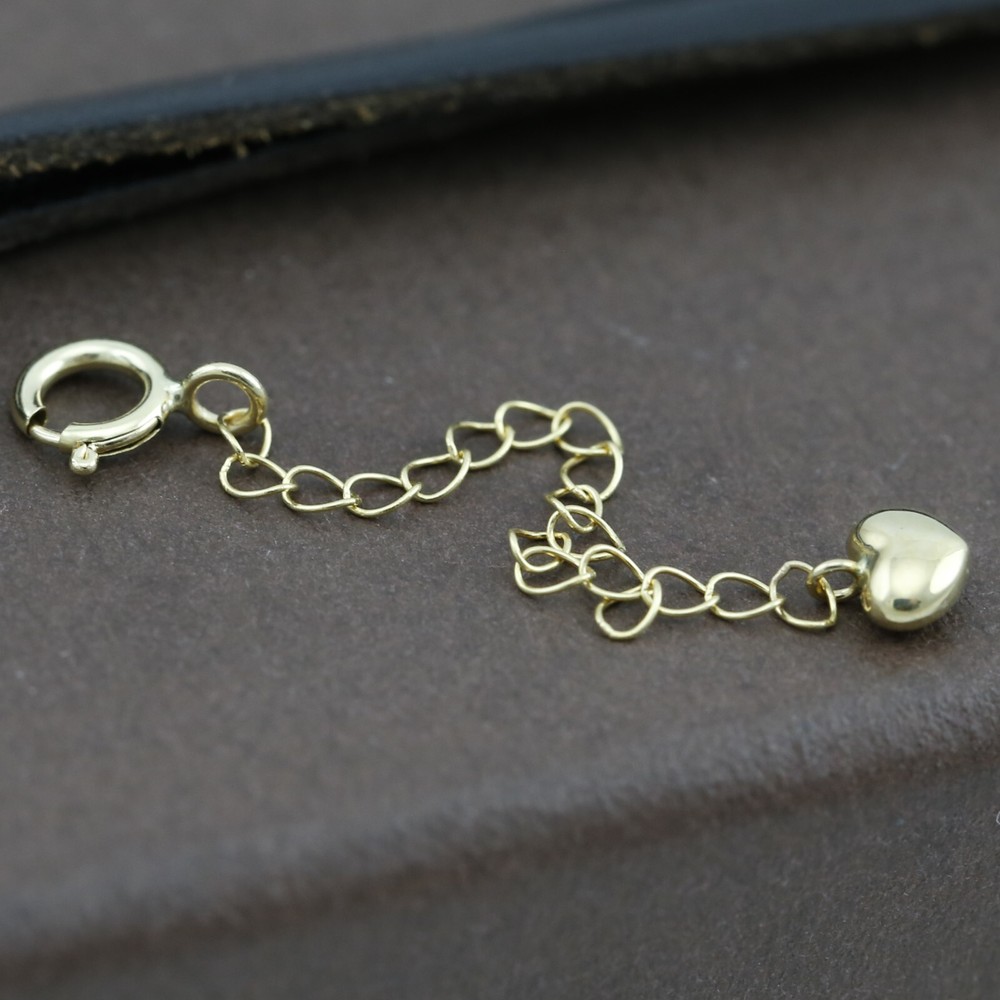 Genuine 18CT Solid Yellow Gold Extention Chain 3cm