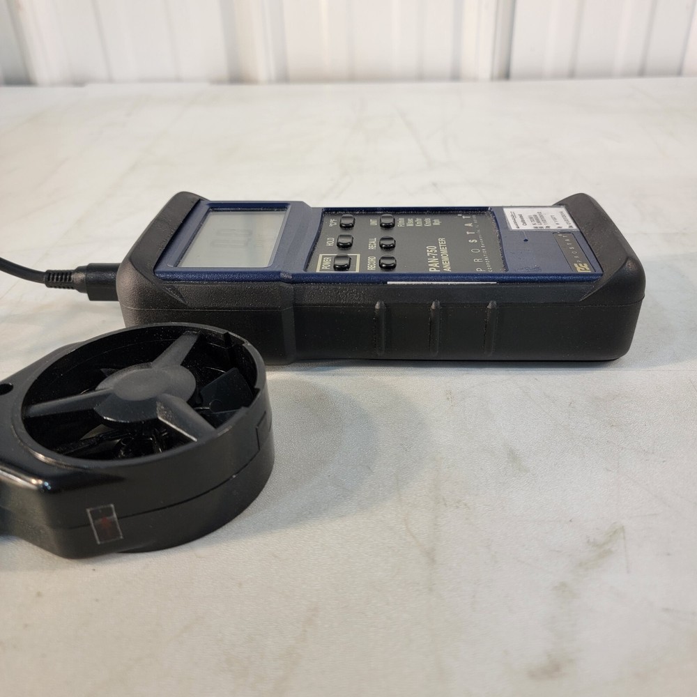 Prostat PAN-750 Vane Probe Anemometer Air Speed Handheld Device