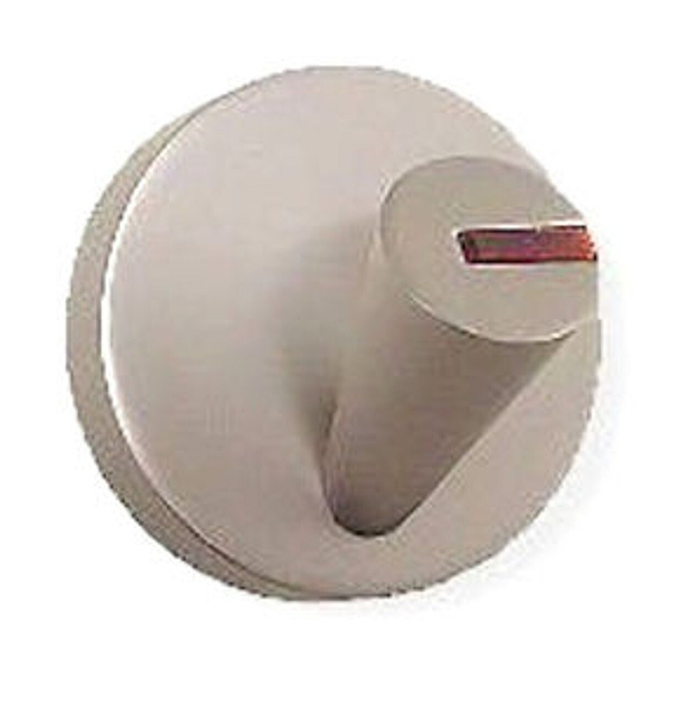 112446 Matte Nickel Hook w/ Amber Insert