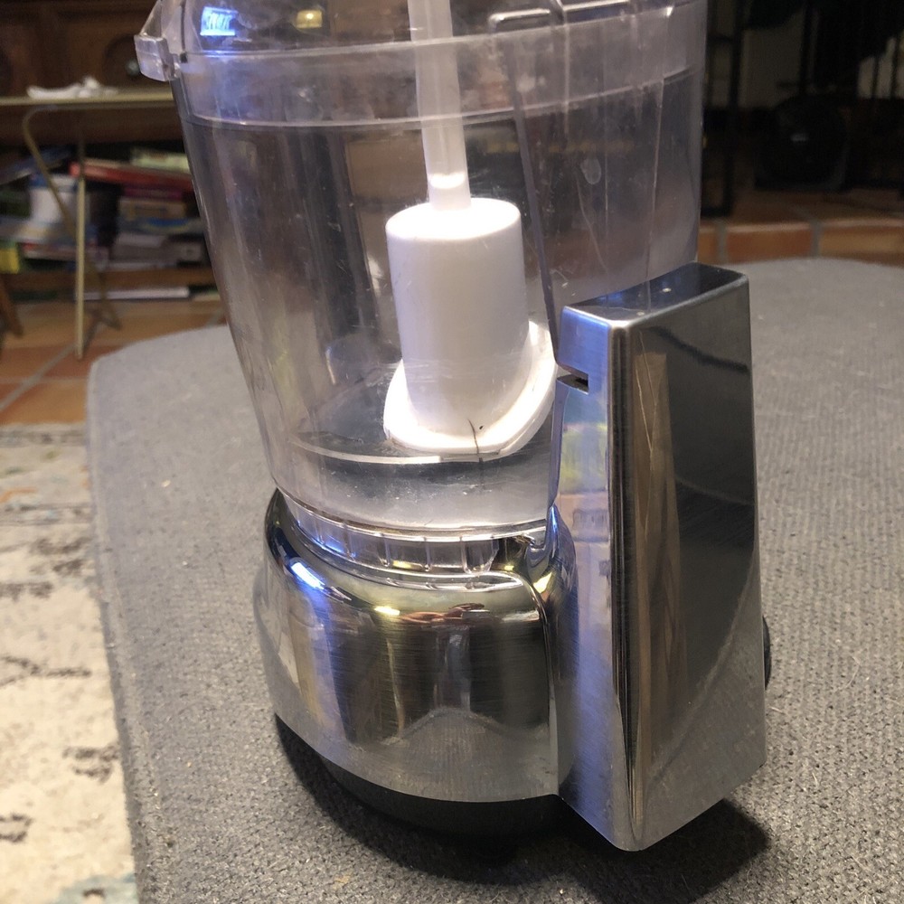 Cuisinart Silver Mini-Prep Plus Food Chopper Grinder Tested & Working