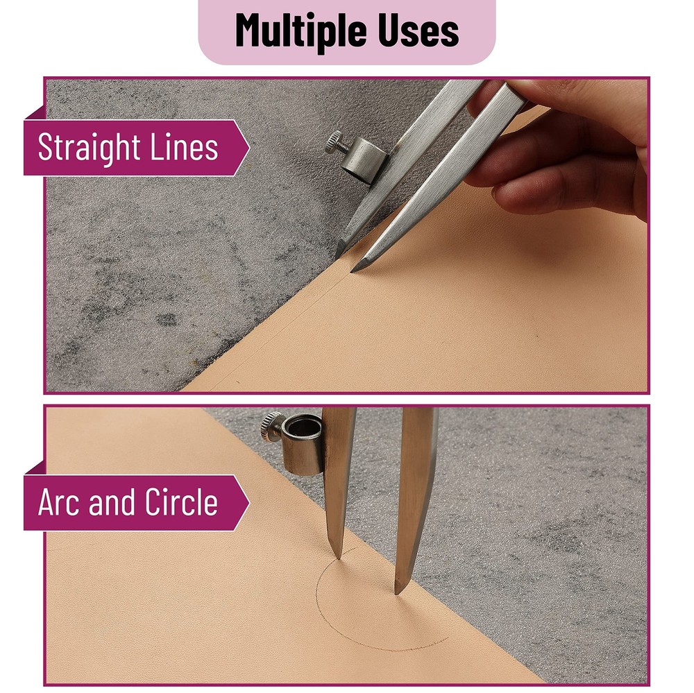 Mr. Pen- Professional Compass with Lock, Pencil Compass, Woodworking...