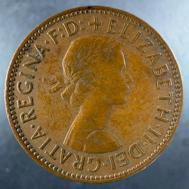 1962 Great Britain Half Penny Choice Example Elizabeth II Bronze