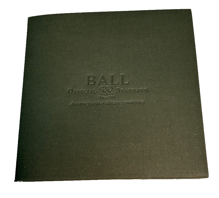 BALL Owners Manual CD NEW CONDITION