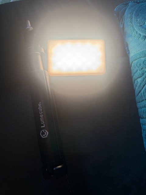 Lume Cube Lighting for Streaming Video Call Lighting with Adjustable tripod