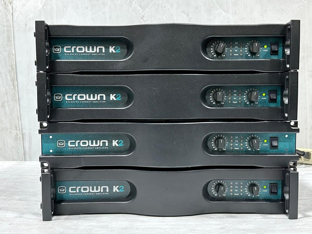 Crown K2 Power Amplifier #5085 (One)TrueHeartSound