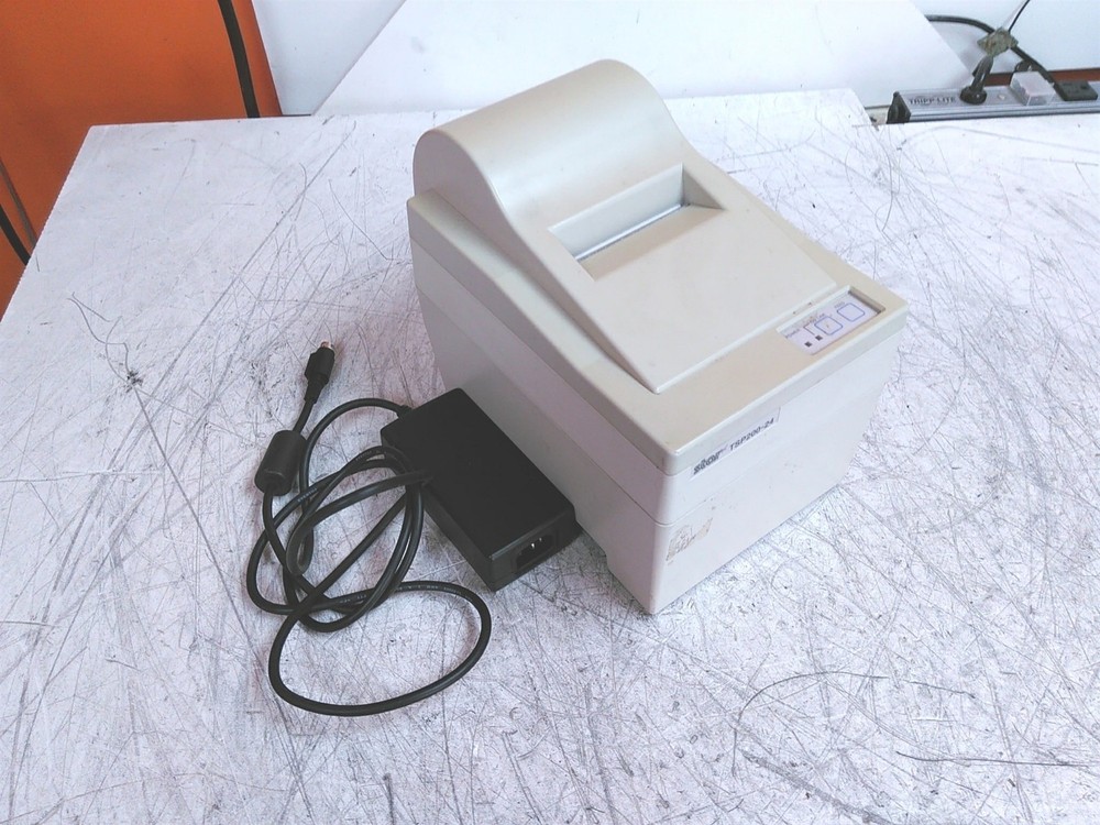 Tested Star TSP200-24 Receipt Printer w/ Power Supply