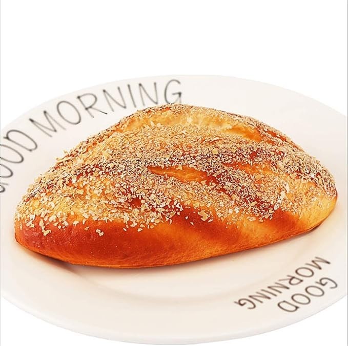 Zzooi Artificial Simulated Oatmeal Bread Faux Clap Bread 1PCS