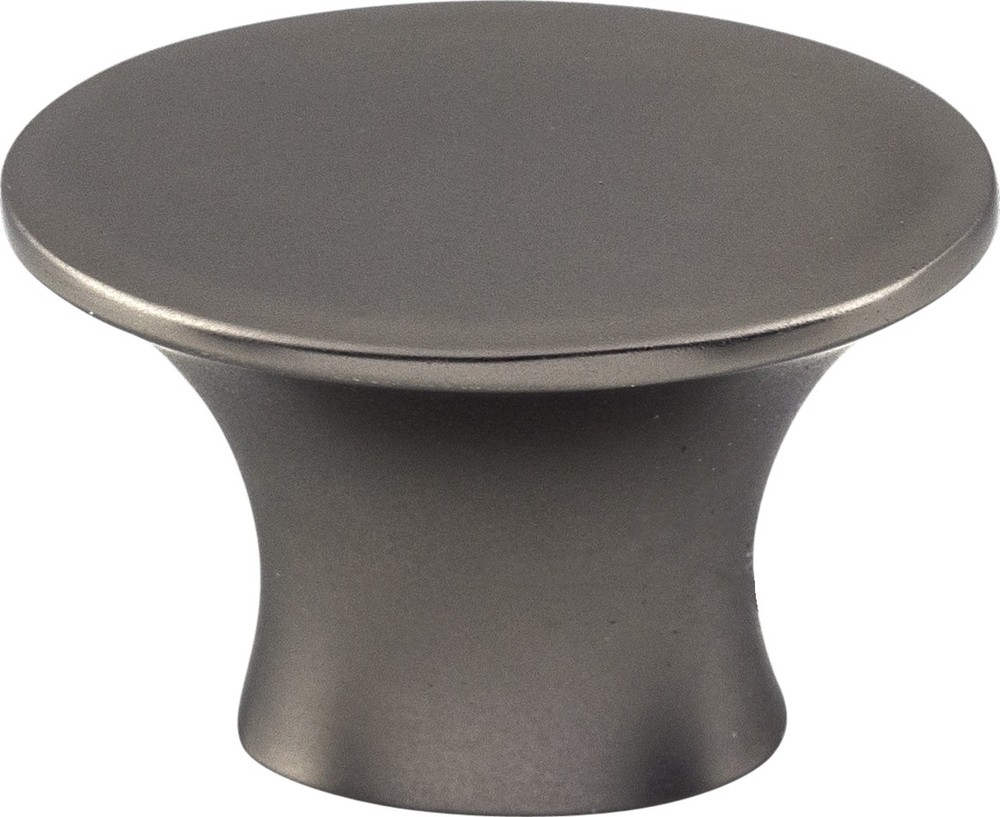 Top Knobs TK780AG Edgewater Knob 1 5/16" Ash Gray