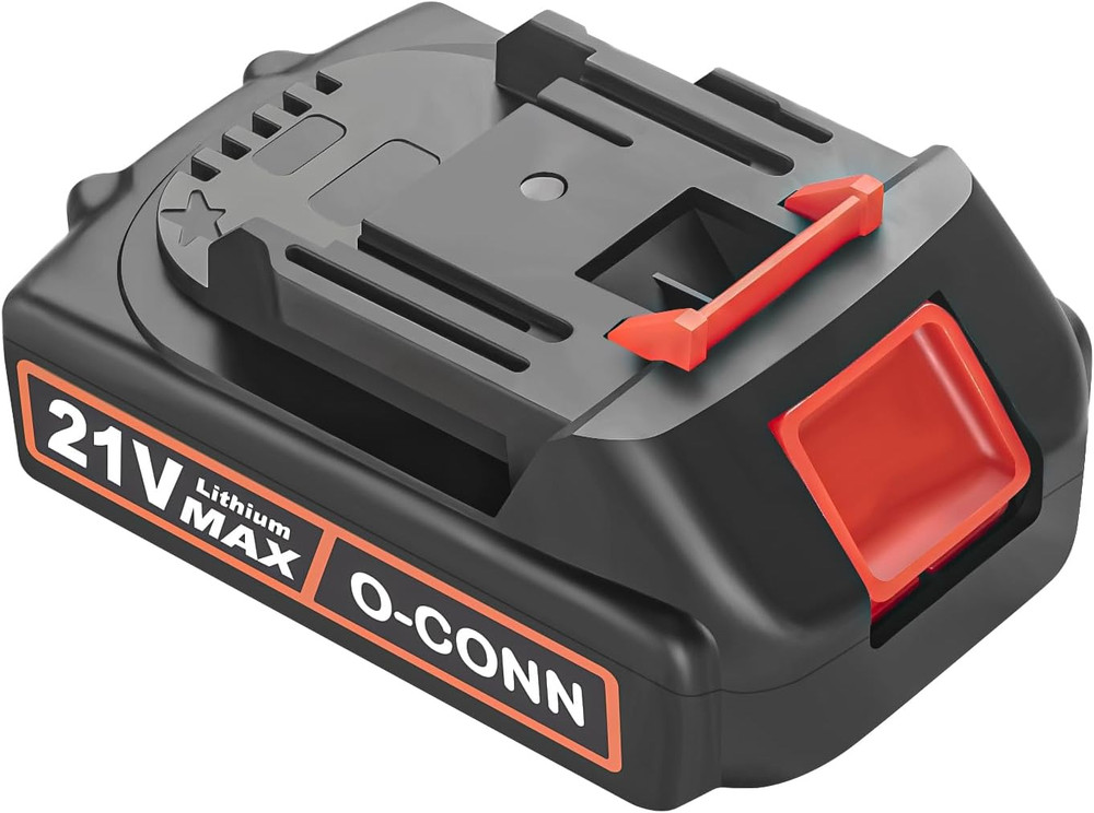 Mini Chainsaw Battery Replacement, 21V MAX 2000Mah Rechargeable Battery, Cordles