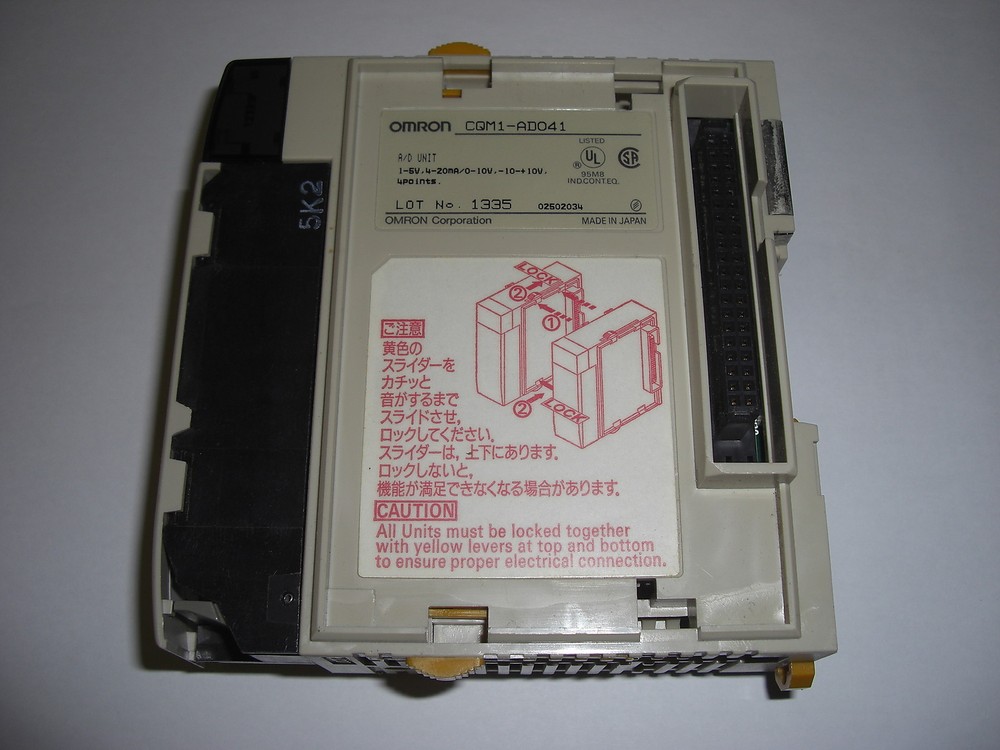Omron CQM1-AD041 A/D unit