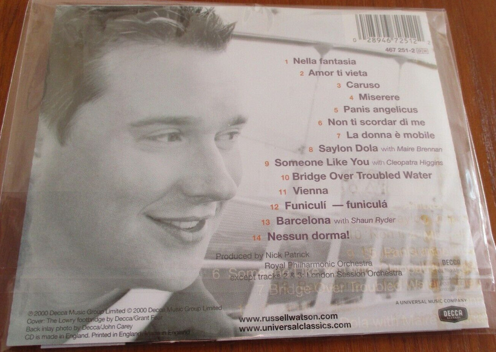 Russell Watson : Russell Watson: The Voice CD (2000)