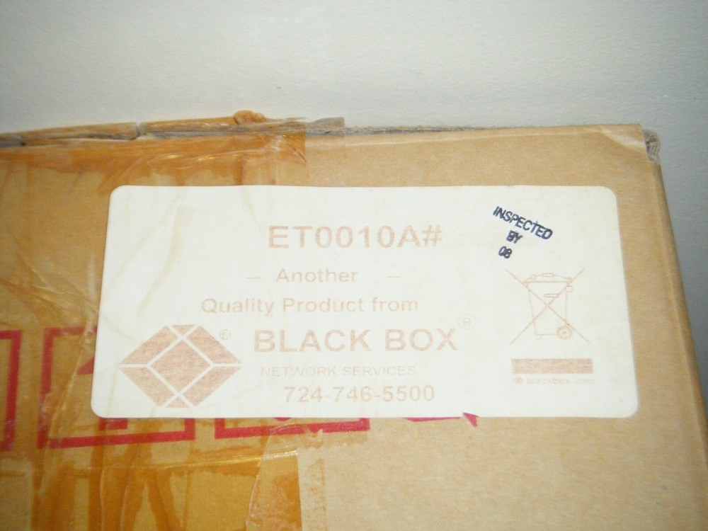 Black Box Networking ET0010A EncrypTight WAN Encryption