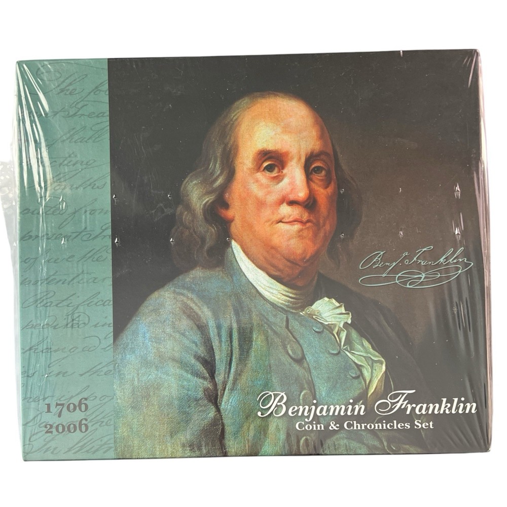 2006 Benjamin Franklin Commemorative Coin & Chronicles Set NB283