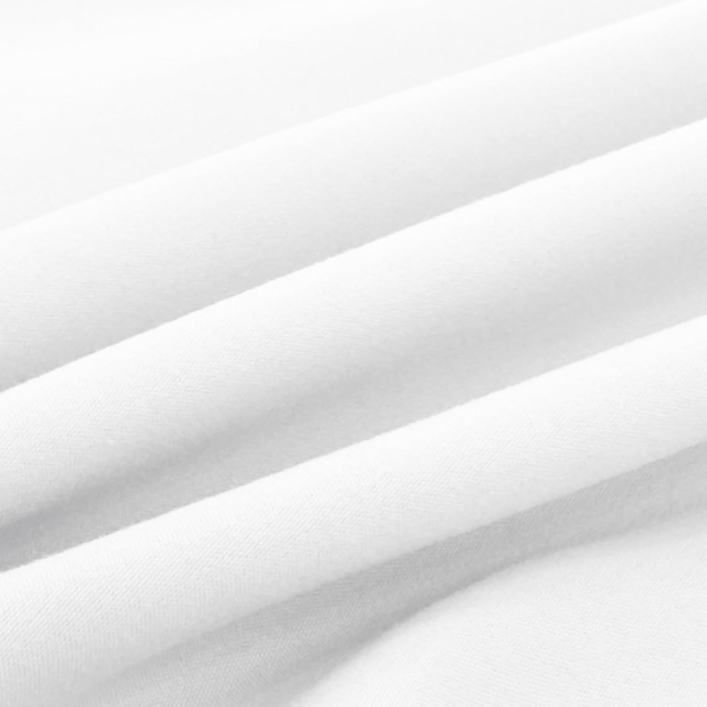 Ultra-Soft Standard/Queen Pillowcases - 2-Piece 1500 Thread Count Set, White