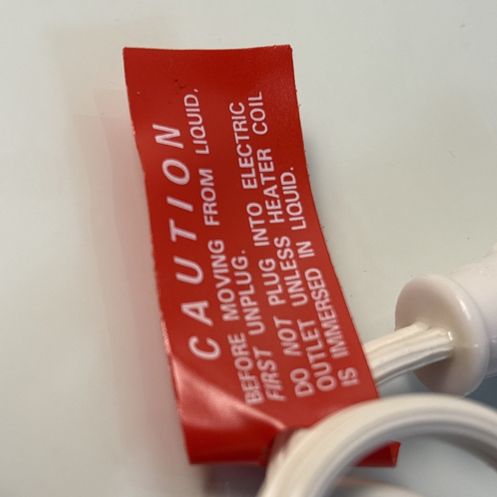 Instant Portable Electric Water Heater Immersion Wand Gently Used Tested Works