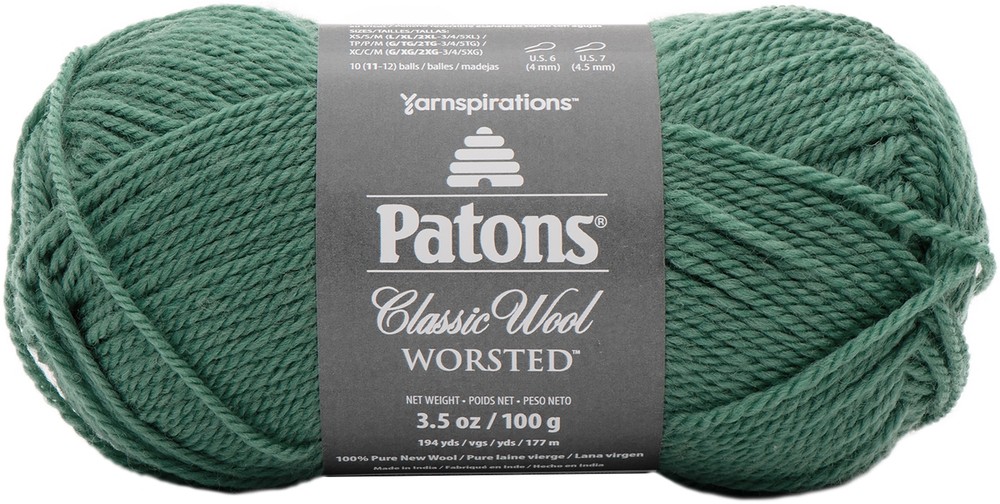 Patons Classic Wool Yarn Rich Grass