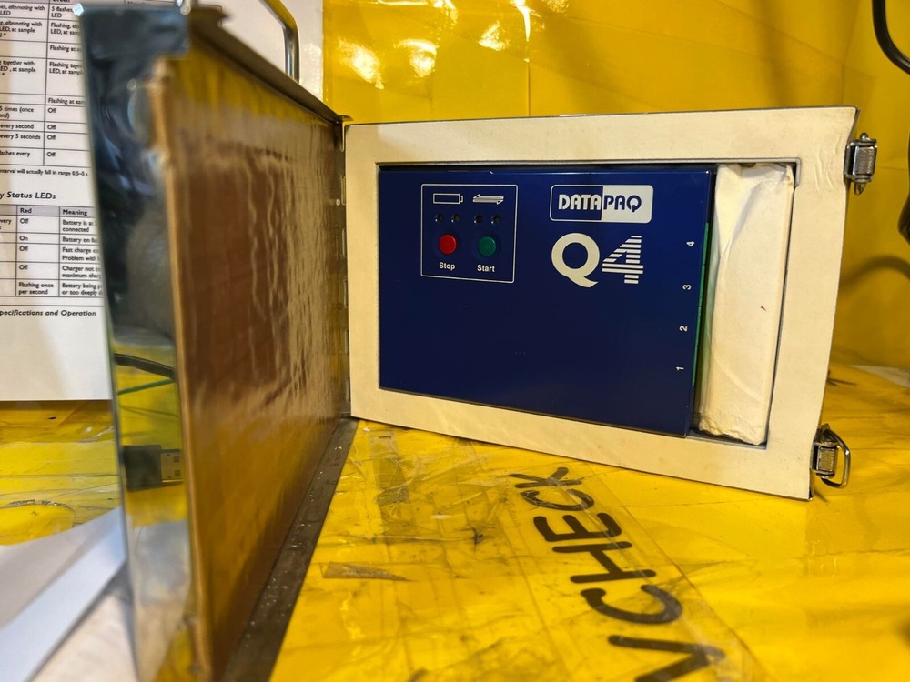 DATAPAQ DATAPAQ4 OVEN THERMAL TEMPERATURE PROFILING TRACKER SYSTEM KIT W BARRIER