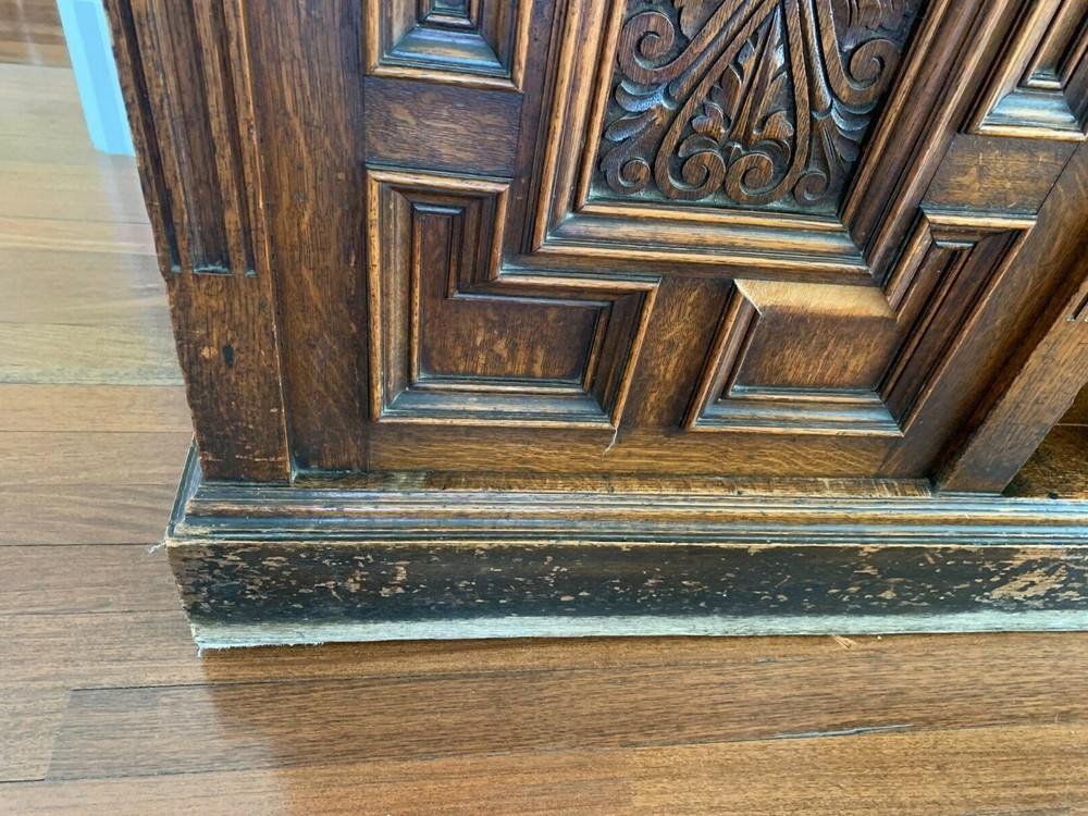 Antique Victorian Oak Sideboard