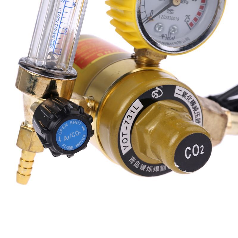 CO2 Regulator CO2 Pressure Reducer Bottle Regulator Carbon Dioxide Welding