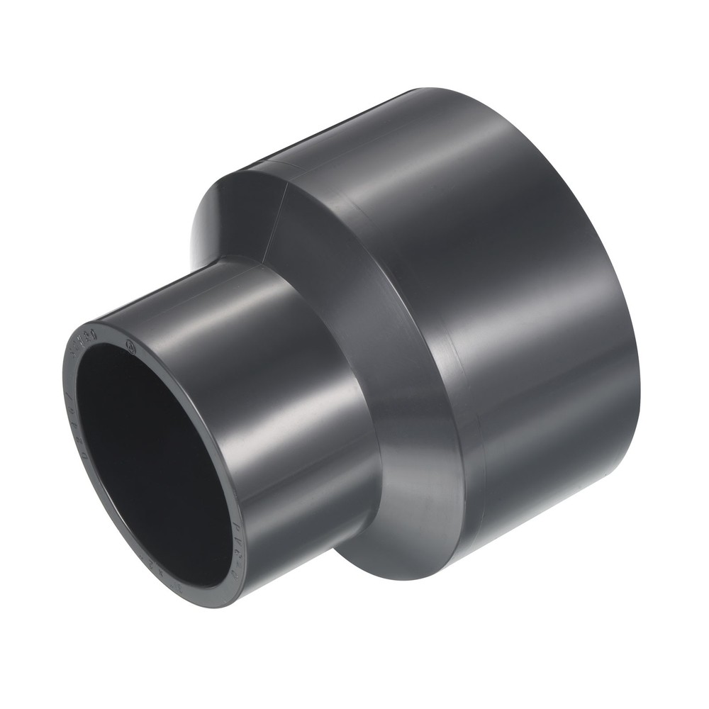 UPVC Fitting Pipe Reducer 3"x 2" Program Socket 80 Straight Coupling