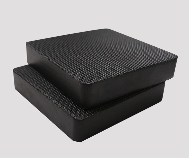 Solid Silicone Square Black Rubber Sheet Lap Block Shock Absorbing Pad Plate