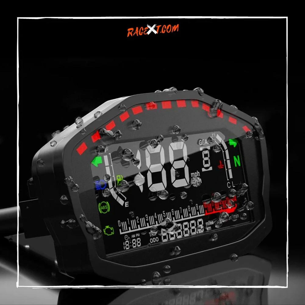 Digital LCD Speedometer for TRIUMPH Tiger 1050 – Multifunction LED