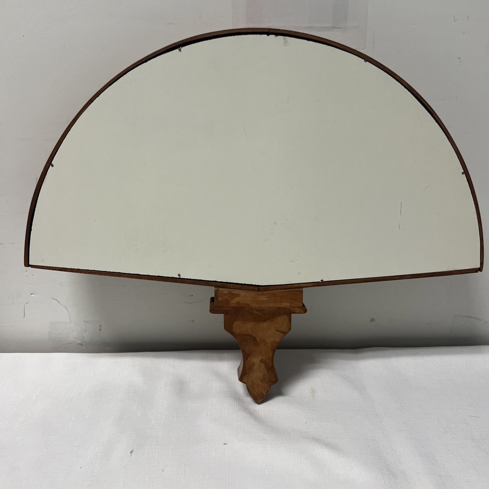 Silk Fan Painted Wood Gold Leaf (?)