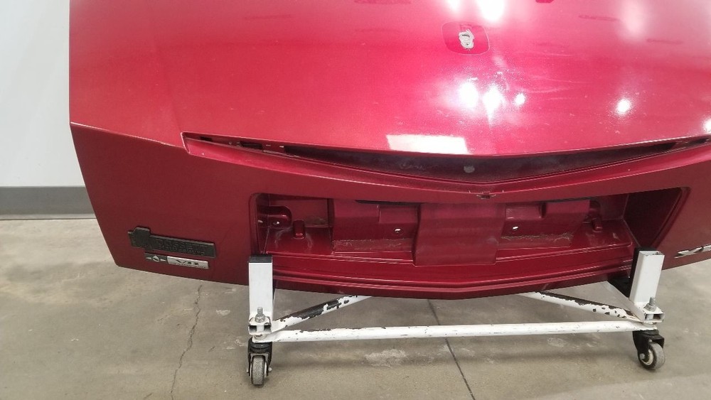 05 CADILLAC XLR REAR TRUNK HATCH DECKLID ASSEMBLY RED