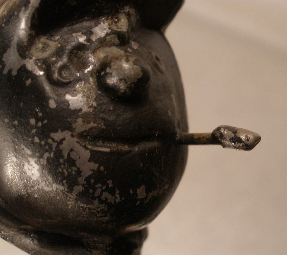 Frankart Rabbit Hunter Figural Ashtray