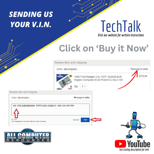 2018 Chevy Malibu 1.5L Engine Computer PCM ECM ECU