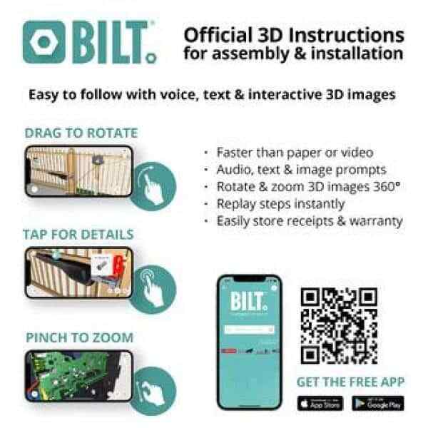Medium Duty Single Swing Gate Opener Solar Panel Combo Kit Smart Capable