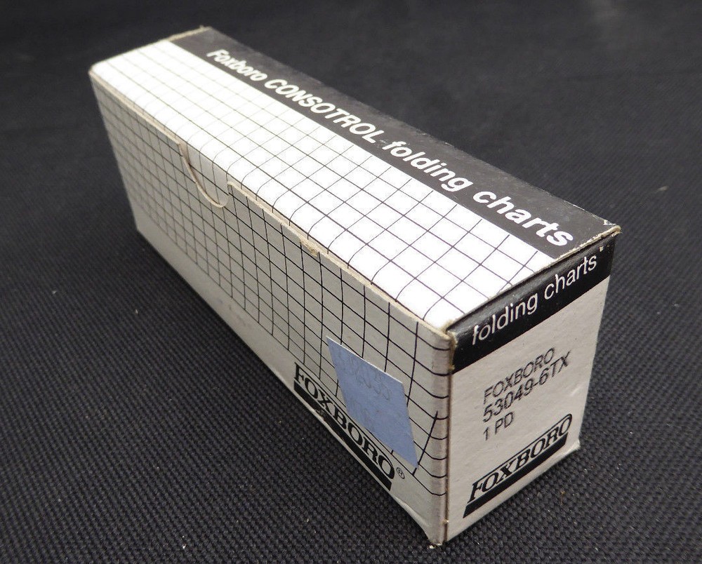 FoxBoro / Graphics Controls   53049-6TX    Folding Charts