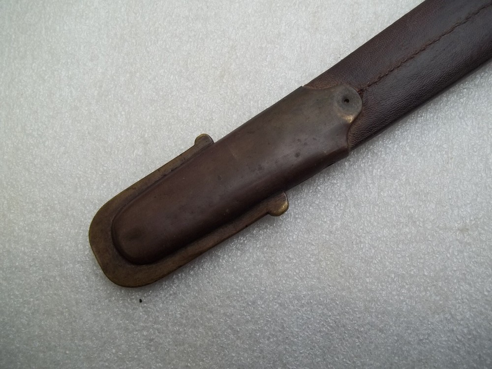 Antique 19th Century Short Sword Scabbard