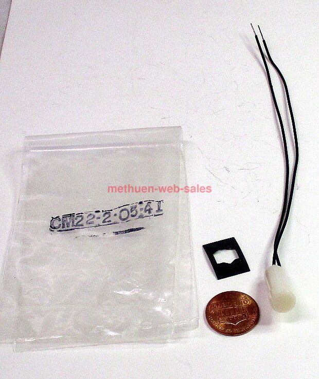 CM22-2-05-41~White Panel Lights~3 Volts~w/Push-on Fastener~X 10