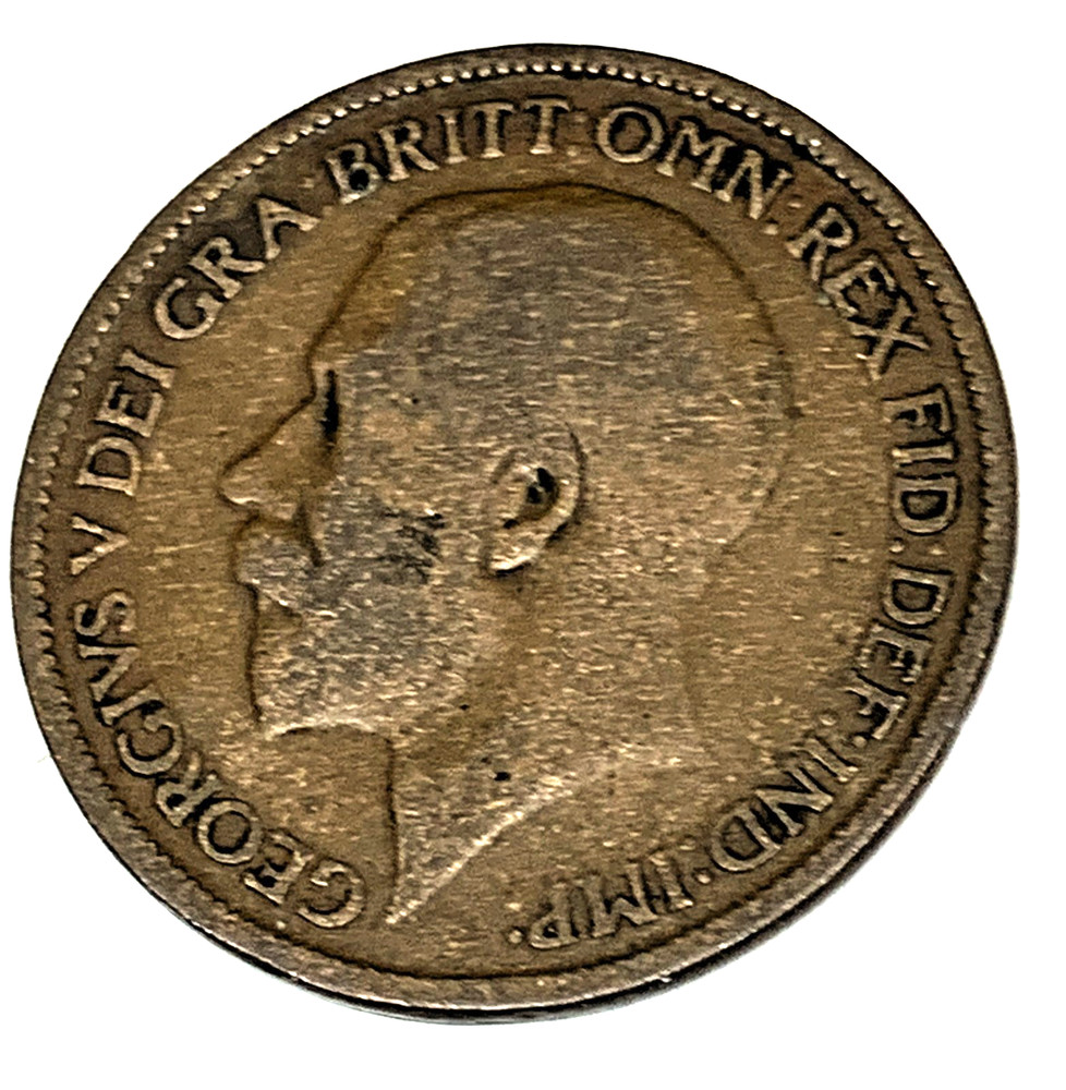 # C9207 GREAT BRITAIN COIN, HALF PENNY 1911