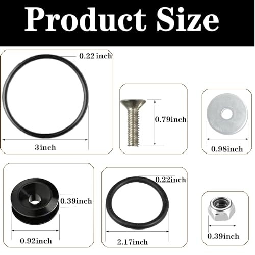 Bumper Quick Release Kit，Bumper Fasteners，Quick Release Bumper Clips for Black