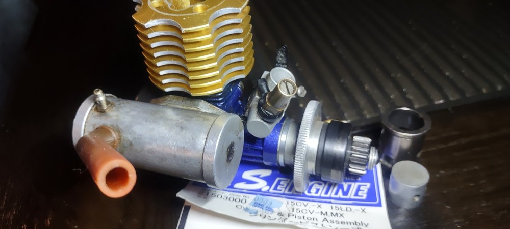 Os Max Hyper Series Cv15 New Piston & Sleeve Fresh Build. Nice